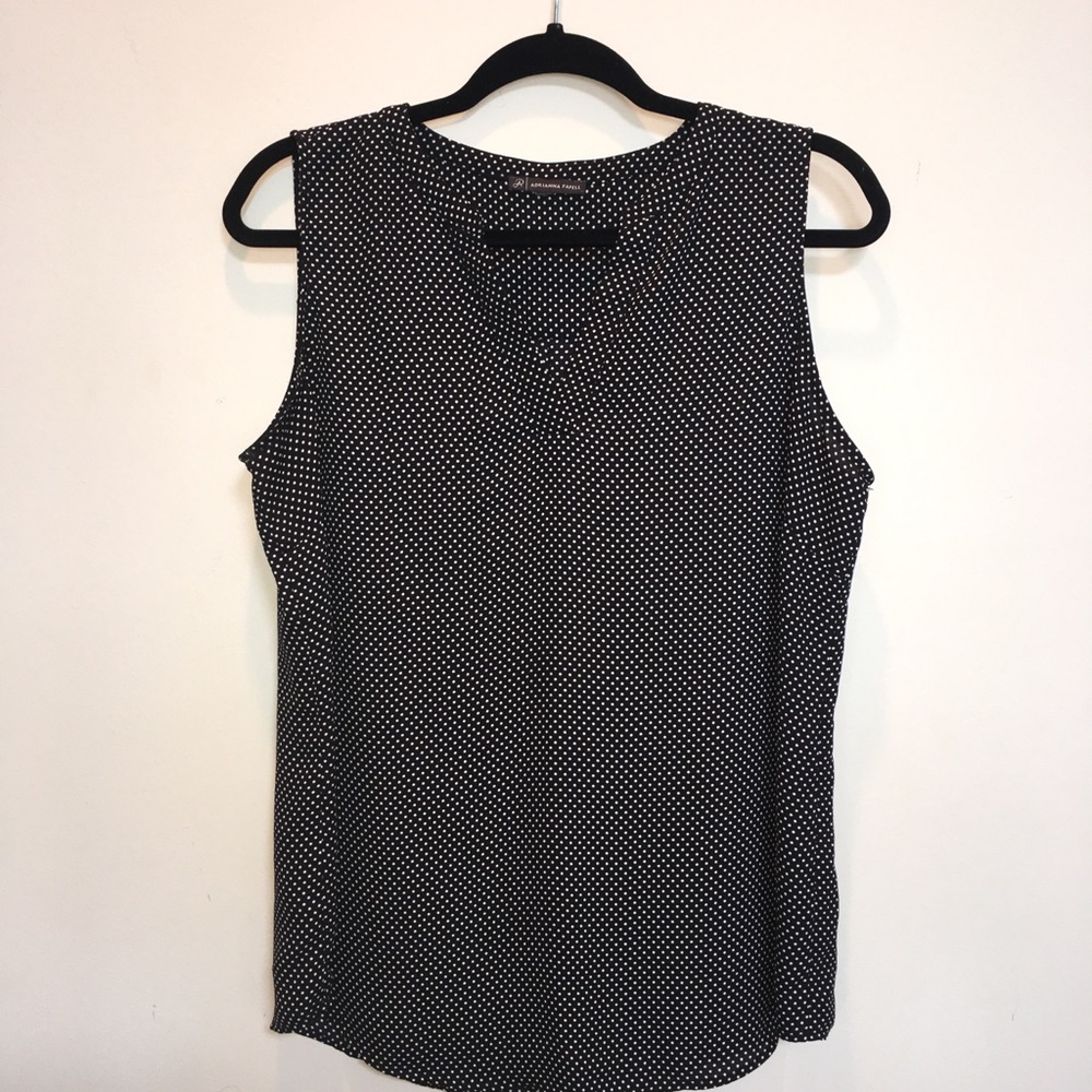 Adrianna Papell Sleeveless Blouse